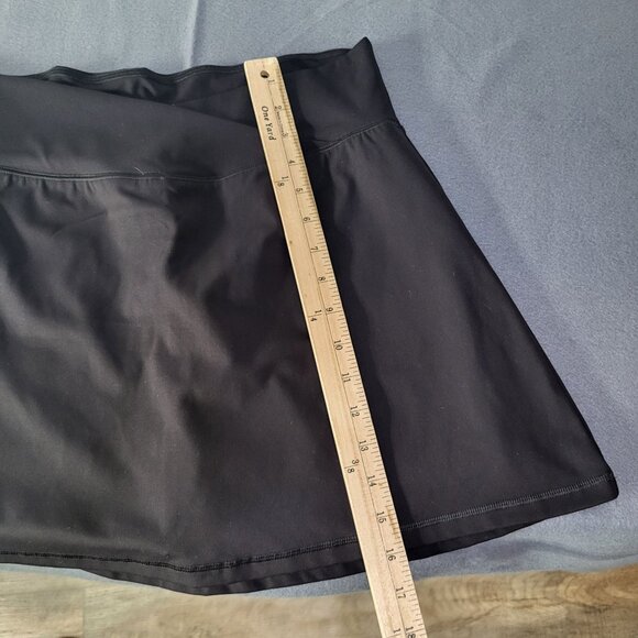 SOCIAL TOURIST Hollister Women's SZ LG Black Crossover Skort Athletic - Picture 5 of 9